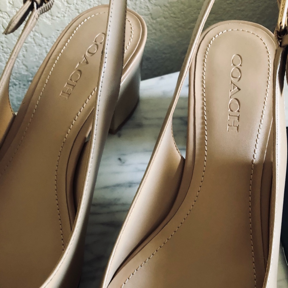 Coach Cap-Toe Slingbacks - Picture 8 of 10